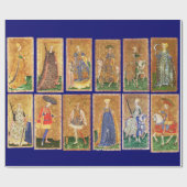 ANTIEK STREEFCIJFERS VOOR VERLENGING CADEAUPAPIER (Vlak)