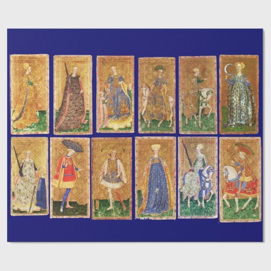 ANTIEK STREEFCIJFERS VOOR VERLENGING CADEAUPAPIER (Vlak)