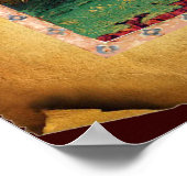 ANTIEK STREEFCIJFERS VOOR VERNIEUWING / FOOL POSTER (Hoek)