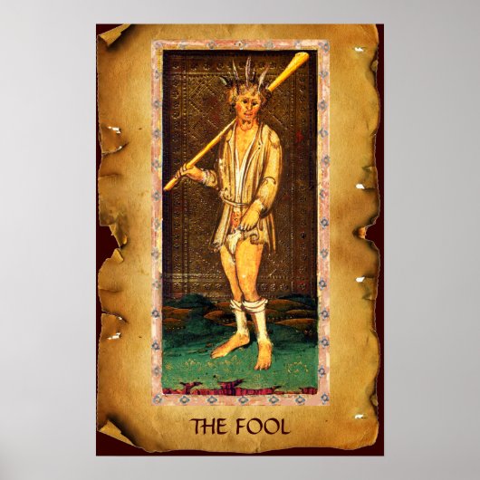 ANTIEK STREEFCIJFERS VOOR VERNIEUWING / FOOL POSTER (Voorkant)