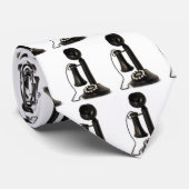 ANTIEK STROPDAS TELEFOON (Opgerold)