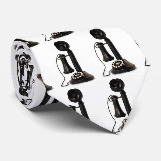 ANTIEK STROPDAS TELEFOON (Opgerold)