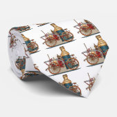 Antiek Stropdas voor brandweerstoomstuwdamp (Opgerold)