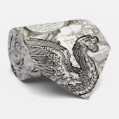 Antiek Stropdas voor cryptozoölogie (Opgerold)