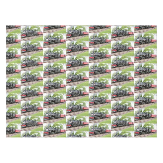 Antiek stuurmachinetraining tafelkleed (Voorkant (Horizontaal))