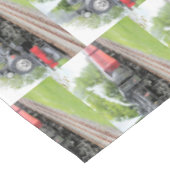 Antiek stuurmachinetraining tafelkleed (Gekanteld)