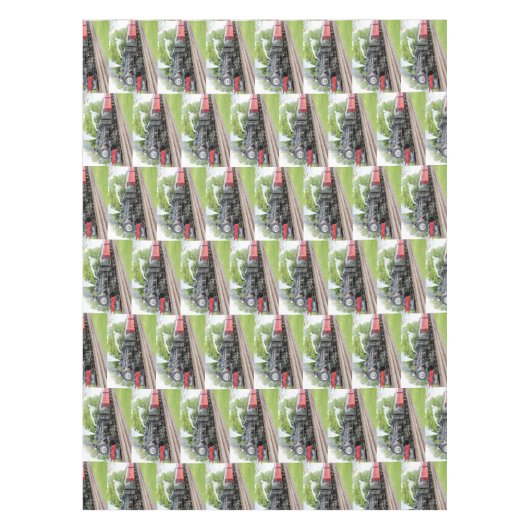 Antiek stuurmachinetraining tafelkleed (Voorkant)