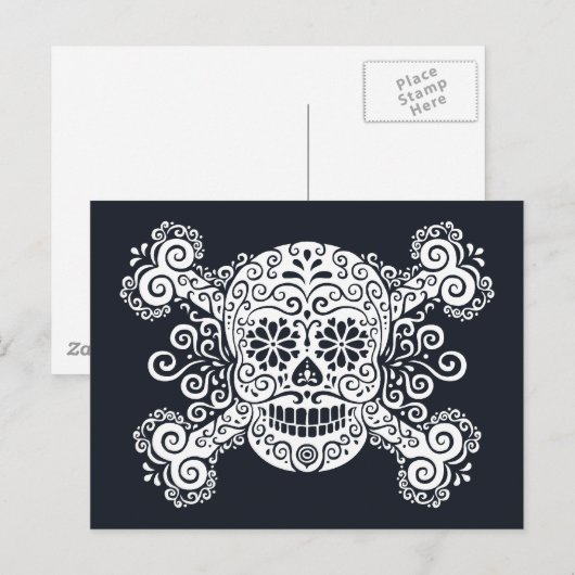 Antiek suikerriet briefkaart (Voorkant / Achterkant)