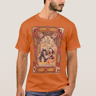 Antiek Tabriz Omar Khayyam Rug Print T-shirt