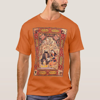 Antiek Tabriz Omar Khayyam Rug Print T-shirt