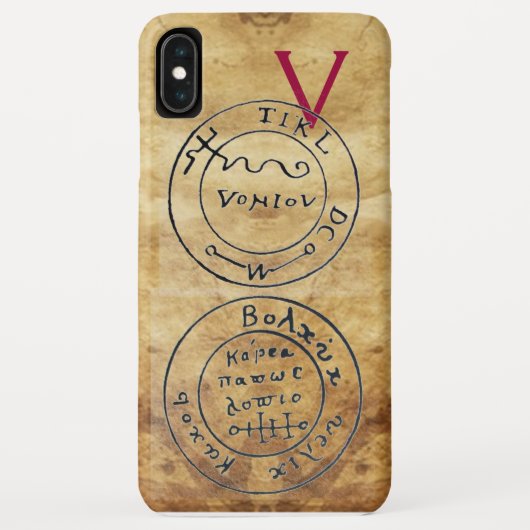 ANTIEK TALISMAN/PIRAAT-BEHANDELING MAPS PARCHMENT Case-Mate iPhone CASE (Achterkant)