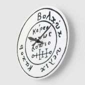 ANTIEK TALISMAN/PIRAAT TREASURE MAP GROTE KLOK (Hoek)