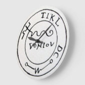 ANTIEK TALISMAN/PIRAAT TREASURE MAP GROTE KLOK (Hoek)