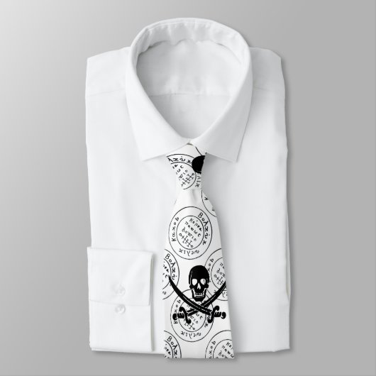 ANTIEK TALISMAN/PIRAAT TREASURE MAP STROPDAS (Gebonden)