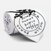 ANTIEK TALISMAN/PIRAAT TREASURE MAP STROPDAS (Opgerold)