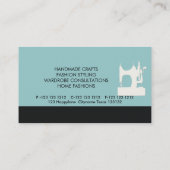 Antiek tapebandmachine voor het afdrukken van zwar visitekaartje (Achterkant)