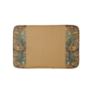 Antiek Tapestry Jewel Tones Dusty Gold Mosterd Badmat