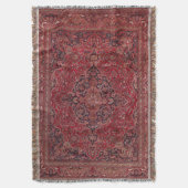 Antiek tapijt deken (Voorkant Verticaal)