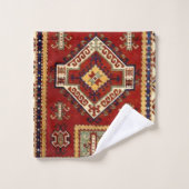 Antiek tapijttapijt bad handdoek (Wasdoekje)