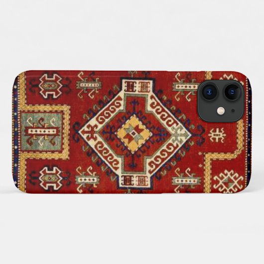 Antiek tapijttapijt Case-Mate iPhone case (Achterkant (horizontaal))