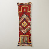 Antiek tapijttapijt lichaamskussen (Voorkant Verticaal)