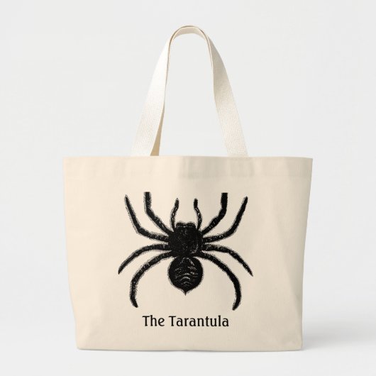 Antiek Tarantula spin Canvas tas (Voorkant)