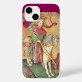 Antiek Tarots/Duitse gerechtskaarten/koning der va Case-Mate iPhone Case (Achterkant)