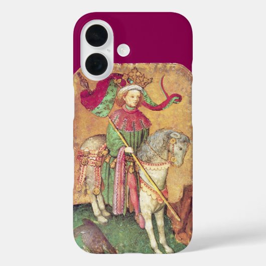 Antiek Tarots/Duitse gerechtskaarten/koning der va Case-Mate iPhone Case (Achterkant)