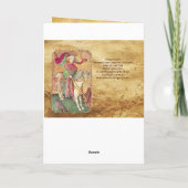 Antiek Tarots/Duitse gerechtskaarten/koning der va Feestdagen Kaart (Achterkant)