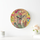 Antiek Tarots/Duitse gerechtskaarten/koning der va Grote Klok (Huis)