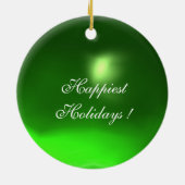 Antiek Tarots/Duitse gerechtskaarten/koning der va Keramisch Ornament (Achterkant)