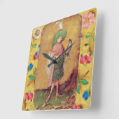 Antiek Tarots Duitse rechtbank Kaarten/vierkant va Vierkante Klok (Hoek)