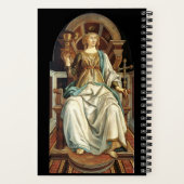 ANTIEK TAROTS / GERECHTIGHEID EN GELOOF NOTITIEBOEK (Achterkant)