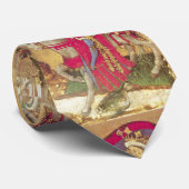 Antiek Tarots/Kaarten van de Duitse rechtbank/koni Stropdas (Opgerold)