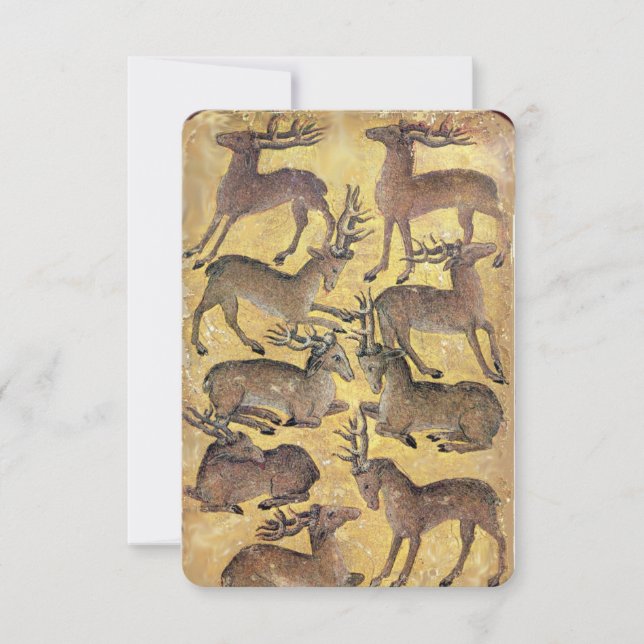 Antiek Tarots/Kaarten van de Duitse rechtbank/Nine (Voorkant)