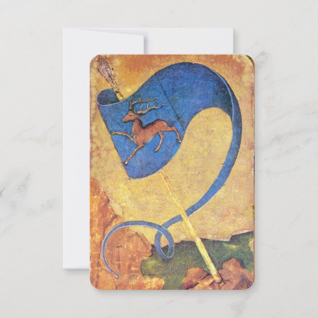 Antiek Tarots/Kaarten van de Duitse rechtbank/verb (Voorkant)