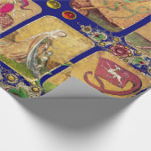 Antiek Tarots, Kaarten van de Duitse rechtbank, vl Cadeaupapier (Hoek)