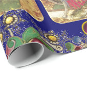 Antiek Tarots, Kaarten van de Duitse rechtbank, vl Cadeaupapier (Rol Hoek)