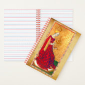 ANTIEK TAROTS ,KING EN QUEEN OF CUPS NOTITIEBOEK (Binnen)