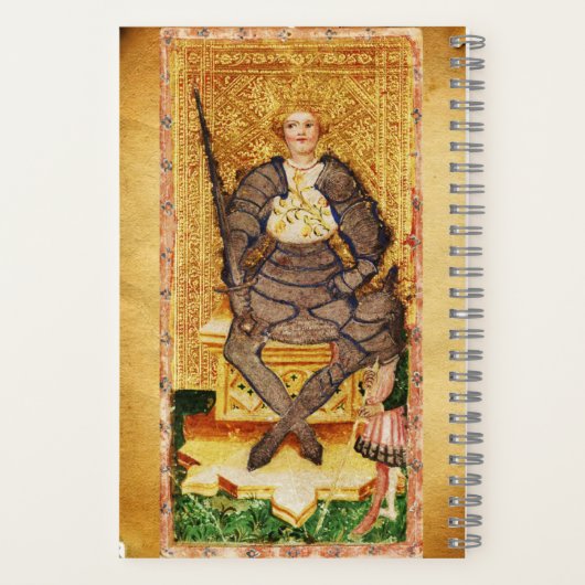 ANTIEK TAROTS, KING EN QUEEN OF SWORDS NOTITIEBOEK (Achterkant)