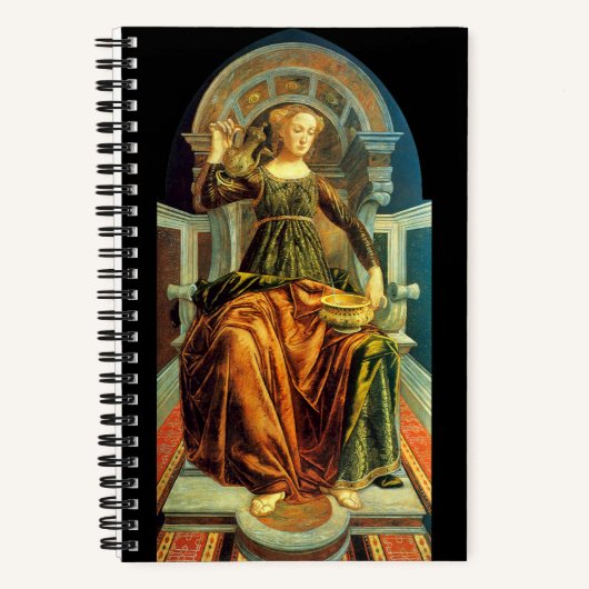 ANTIEK TAROTS / TEMPERANCE EN FORTITUDE NOTITIEBOEK (Voorkant)