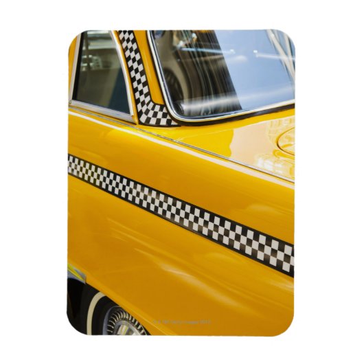 Antiek taxi magneet (Verticaal)