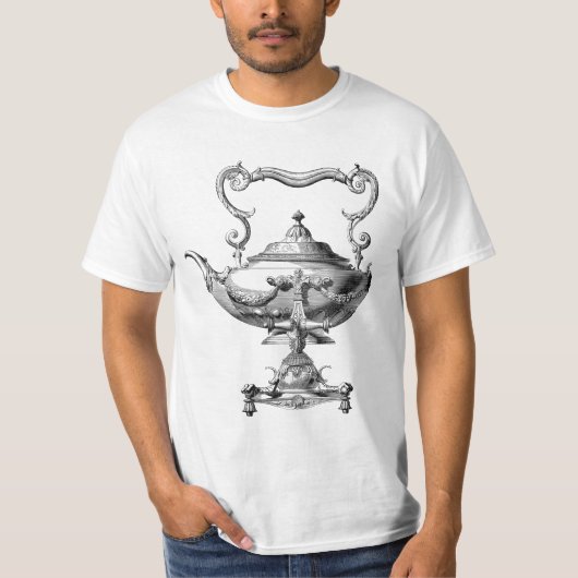 Antiek Tea Kettle T-shirt (Voorkant)