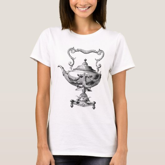 Antiek Tea Kettle T-shirt (Voorkant)