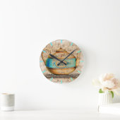 Antiek Tea Pot Ronde Klok (Huis)