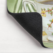 Antiek Teacup met Daisy Muismat (Hoek)