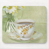 Antiek Teacup met Daisy Muismat (Voorkant)