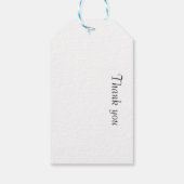 Antiek Tegel in Delfts Blauw aanpasbaar Cadeaulabel (Achterkant)