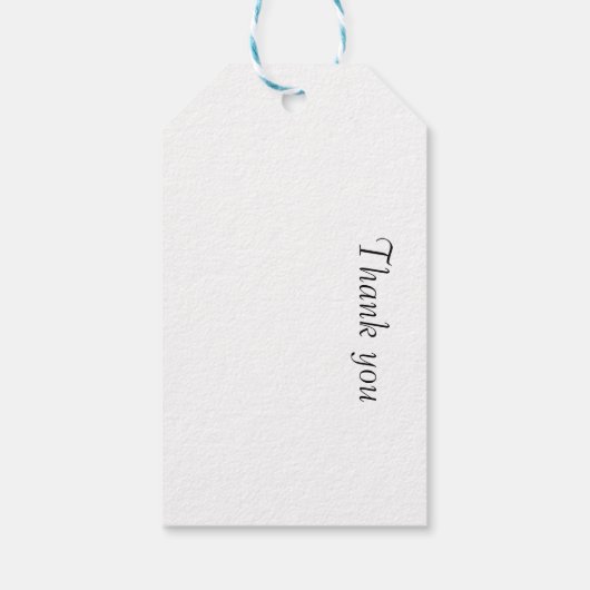 Antiek Tegel in Delfts Blauw aanpasbaar Cadeaulabel (Achterkant)