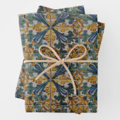 Antiek Tegel Inpakpapier Vel (In situ)